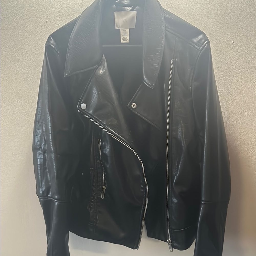 H&M Black Leather Jacket